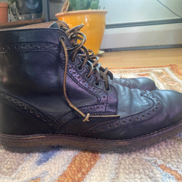 Frye leather boots main image 5